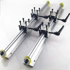 선형 슬라이드 레일 모듈 프로파일 게이지바 브래킷 리니어 슬라이더 캐리지 슬라이딩, 직경 16mmx0.5m