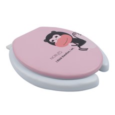 투투파파 노블립스 변기커버, 핑크, 1개