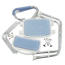 【海夫健康生活館】RH-HEF 扶手可掀 五段高度 輕便洗澡椅 日本企劃 台灣製 DIY組裝(ZHTW1722), 1個