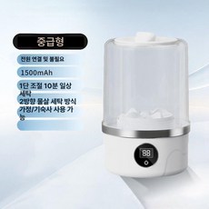 ㄷㄹ 초소형미니세탁기 초소형세탁기 양말 소형세탁기 아기세탁기 속옷 반팔, 표준 스마트 살균 이중 터빈 세탁, 기본 모델명/품번