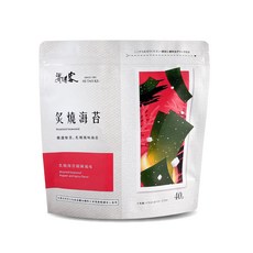 海濤客 炙燒海苔 椒麻風味, 1個, 40g