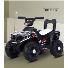 4륜전동차 해변 오프로드 초대형 전기차 리모컨 조종 전동카트 승용완구, 1개, 전동 화이트 오리 해변차 대용량 배터리 원격제어