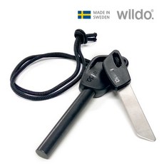 윌도 파이어스틸 L 캠핑 부싯돌 파이어스타터, 1개, 블랙