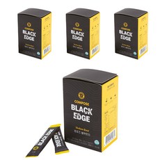 中烘焙黑咖啡粉隨身包, 4盒, 20件, 1.6g