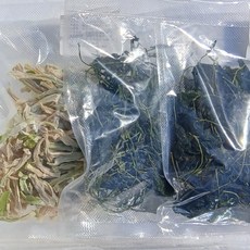 제주 건조나물! 나물밥 3~4인분 110g 건취나물 30g+건곤드레 30g+월동무말랭이 50g, 1세트