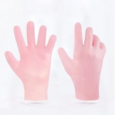 실리콘 보습 장갑 손관리 핸드장갑 핸드케어 손 건조 갈라짐 큐티클, 1개