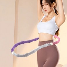 따뜻한 하루 허리가 편안한 최신형 물결디자인 부드러운 다이어트 훌라후프, 1개, 혼합색상, 1kg
