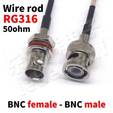 BNC - SMA 동축 RF 케이블 RG316 어댑터 안테나 연장, 03 15cm, 05 BNC-K BNC-J