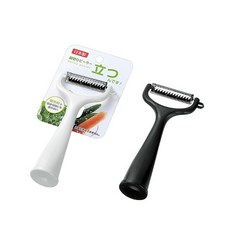 에코 스텐드형 채칼, 블랙 + 화이트, 2개