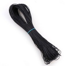땋은 팔찌용 왁스 코팅 끈 스레드 폴리에스터 코드 DIY 가죽 공예 재봉선 와이어 21 색 1mm 70M, 1개, DK1278-21