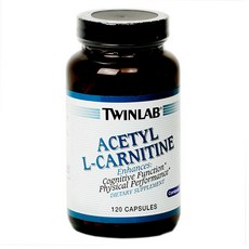 TWINLAB 乙酰左旋肉鹼膠囊, 120顆, 1罐