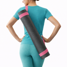 에스미코 폼롤러 요가매트 스트랩, 1개, 브라이트핑크