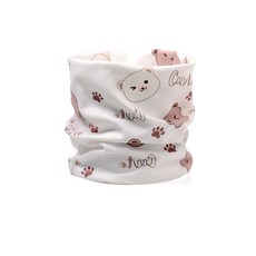 嘉義出貨 嬰兒保暖圍脖保暖加厚圍兜男孩女孩圍巾時尚按扣圍巾保暖頸套兒童兒童冬季圍巾秋冬