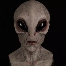 哈利波特 多比面具 萬聖節派對逼真頭套, 1個, 外星人4號