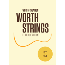 Worth 워스 우쿨렐레 카본 스트링 현 세트, BT