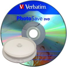 Verbatim PhotoSave DVD-R 16X 4.7G 數位照片儲存光碟片 10片布丁裝, 10片(布丁裝)