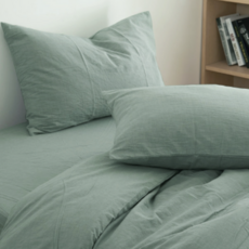 웨이모션 내추럴 워싱 100% 순면 사계절 프리미엄 호텔식 베개 커버