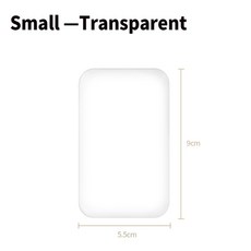 ANNAFRIS 실리콘 이마 가능한 속눈썹 트레이 팔레트 접목 용이함 청소가 재사용 고정 실리카 패드 연장 홀더, [01] Transparent 90x55mm, 1개