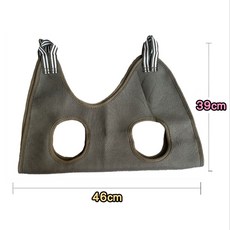 寵物美容吊床 美容剪指甲吊床 寵物美容貓剪指甲 寵物剪指甲 貓咪吊床 狗狗吊床 寵物用品 狗吊床, 1個, (一般款)橄欖綠