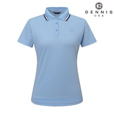 DENNIS X마이플로우 (방송상품) 클래식 세미 레귤러핏 PK카라 반팔티셔츠 라이트블루_RAQMLTS061 716389