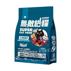 無敵貓糧 貓飼料 優質蛋白質, 1個, 大洋鮮極魚, 6kg, no this value