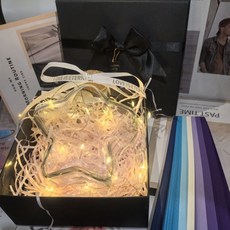 MIHR 星星幸運星紙條小星星罐子藍色星空瓶許願手工摺疊星星紙漸變色，夢幻色彩，手工摺疊，幸運星條, 1個, tj【禮盒套裝7件裝】藍紫漸變