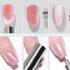 자석 네일스틱 3cm 글리터젤 마그넷무늬 컬러패턴 네일 3cm, 1개, 네일자석봉 3cm