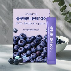 시너지엔 NFC 100% 블루베리 퓨레 원액 스틱, 1개, 210g