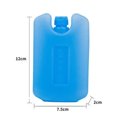 1/2/3PCS 새로운 PE 아이스 케이스 냉동 신선한 얼음 크리스탈 상자 유지 재사용 피크닉 쿨러, 05 5