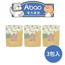 【Abao】香蕉芭樂水果優格啾啾棒(3包入) 口腔護理 好消化吸收, 1個, 啾啾棒三包組-香蕉芭樂5入, 香蕉芭樂