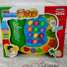 動物造型電話機 寶寶早教益智玩具 綿羊小雞小貓好朋友電話機 9901, 1個