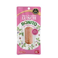 슈퍼 프리미엄 런치 보니또 고양이간식, 가쯔오부시맛, 20g, 1개