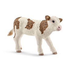 정품++ Schleich 슐라이히 Farm World Holstein 송아지 교육용 피규어