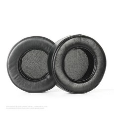 Audio-Technica 鐵三角 ATH-ES750H ES770H 耳機替換耳罩, 1個, 小羊皮【黑色】/一对