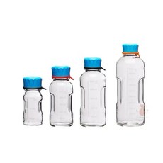 透明玻璃運動水瓶 - 大容量刻度顯示，防漏設計，健身戶外皆適用, 透明, 1個, 125ml