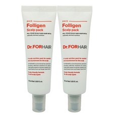 닥터포헤어 폴리젠 씨크닝 스칼프 컨디셔닝 탈모영양 마스크팩, 50ml, 2개