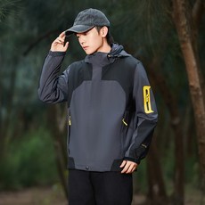 衝鋒外套男女防風防水保暖連帽運動外套三合一兩件式滑雪防寒加絨大碼機車戶外登山徒步速乾寬鬆休閒工作工裝騎行飛行風衣鋪棉夾克