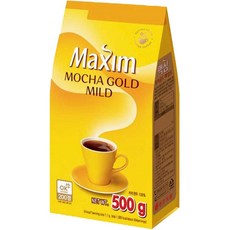 맥심 모카골드 마일드 리필 500g x 2개, 1개, 1