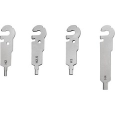 록슨 플렉스 FT06 - 맞춤형 멀티툴 도구 세트 육각 렌치 2mm 2.5mm 3mm 4mm, 1개