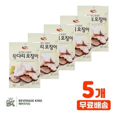 정화식품 왕다리 오징어, 27g, 5개