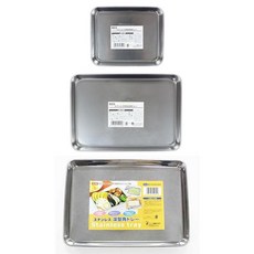 에코 스테인레스 사각쟁반 / 트레이 바트, 1개