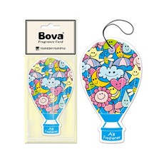 法柏 Bova 熱氣球 香水吊卡 香氛片 台灣製造 15g, 詳見包裝, 詳見包裝, 天行者(天馬行空的幻想)