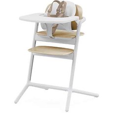 Cybex LEMO 3in1 싸이벡스 유아 식탁의자 하이체어, 샌드 화이트