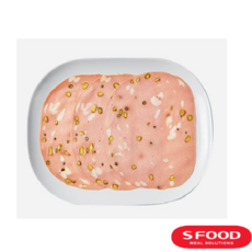 에쓰푸드 이탈리안 모타델라 500(SL) 냉동 샌드위치 샐러드 피자토핑, 1개, 500g