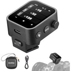 Godox X3O 터치스크린 TTL 무선 플래시 트리거 올림푸스파나소닉 카메라용 18000초 HSS TCM 기능 내장 배터리 USBC 충전 송신기 올림푸스 EP3 EPL5 EM, X3-O