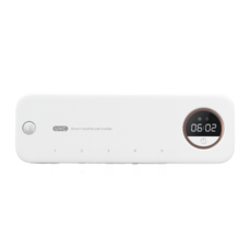 UVC紫外線牙刷消毒架，有效殺菌，牙刷收納，浴室必備, 典雅白, Y3 PLUS