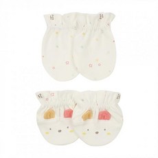 [아가방 신상] 아가방 NC충장점 트윙클 손발싸개 세트(ORANGE)_01R085807