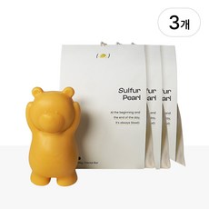 유황진주 세안비누 트러블 모공 피지 케어 클렌징 저자극 페이스 클렌저 피부진정 데일리 세안 슬로뎃, 3세트