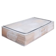 [무타공일상]침대밑 수납함 언더베드 패브릭 리빙박스 80L, 80L(80X47X20cm), 1개