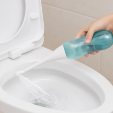 노베카 간편세척 수압조절 휴대용 수동 비데, 단순배송상품, ED-400 (그린)